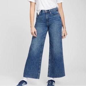 GAP wide leg crop jeans